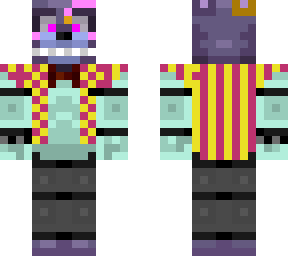 Different Nightmare Lolbit Minecraft Skin