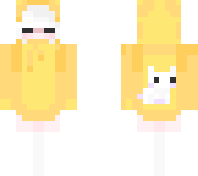 yellow hoodie