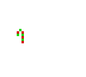 a candy cane
