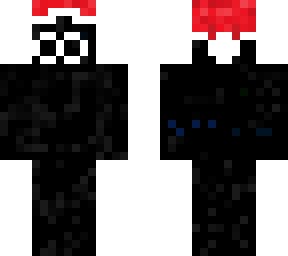 black santa dude
