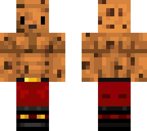 Buff Cookie (Christmas skin) | Minecraft Skin