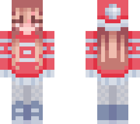 christmas cosy girl (based off of another skin)