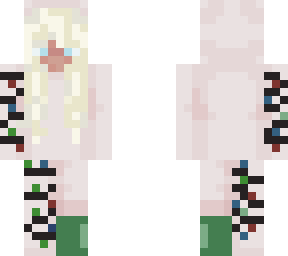 christmas skin blonde