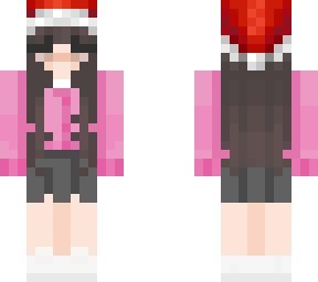 festive pink outfit