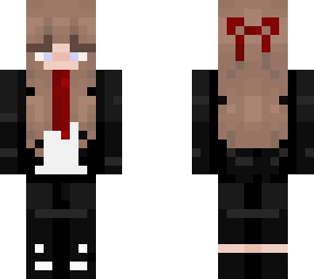 girl in suit