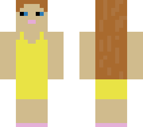 girl in yellow dress