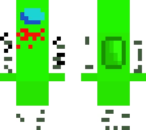 glitched green impostor