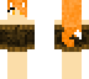 orange fox girl