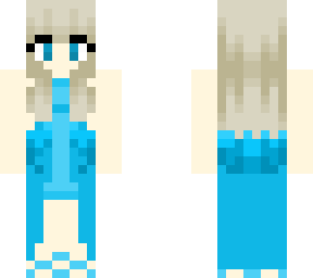 princess dress (edit blue)