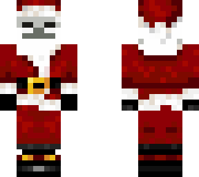 santa claus skeleton
