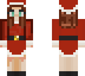 santa girl(me irl character)
