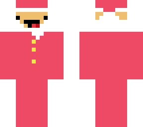 santa in pajamas