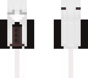 +! emo girl / e-girl / white hair !+