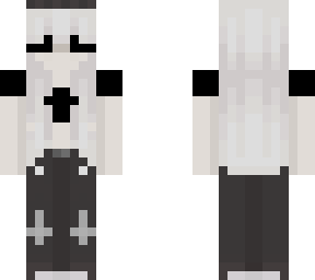 +! emo girl / e-girl / white hair !+