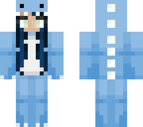 ~ blue dino onsie ~