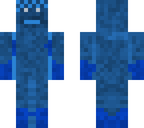 blue man