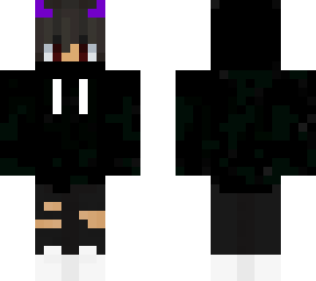 boy in black hoodie