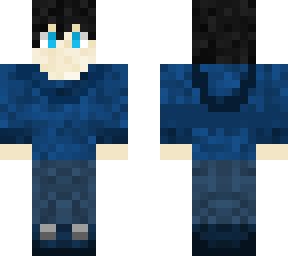boy in blue