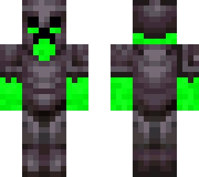creeper with netherite