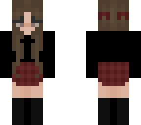 gemma red skirt