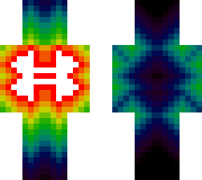 glowing rainbow underarmor logo