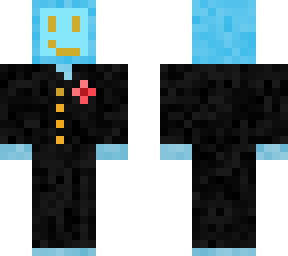 icy tuxedo