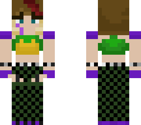 monty the gator security breach fnaf short hair girl skin