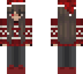 my mc skin but christmas themed