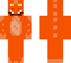orange dino