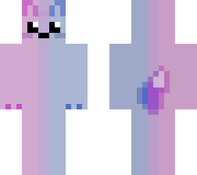 pastel bi flag fox