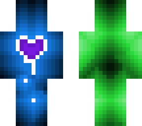 rainbow skin heart thing
