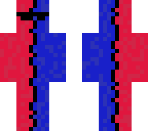 red sunglases + blue