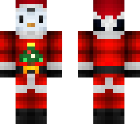 santa penguin