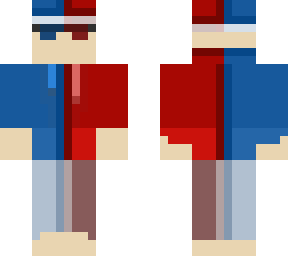 3d Glasses Man Minecraft Skin