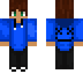 angoo blue hoodie