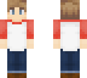 baseball shirt & jeans