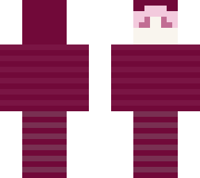 boy with pink hair