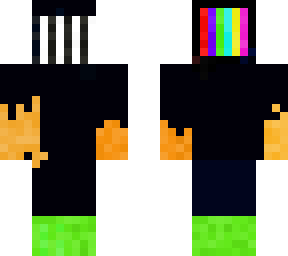 distorted tv man