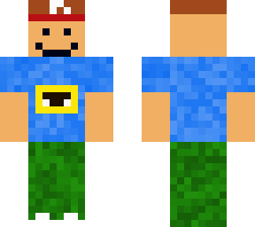 guy with a hat.