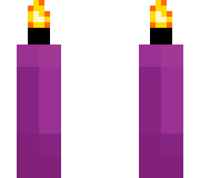 magenta candle