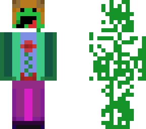 my friend made this skin, it is weird.