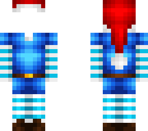 ob - blue elf stripe outfit