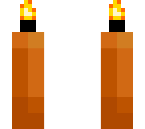 orange candle