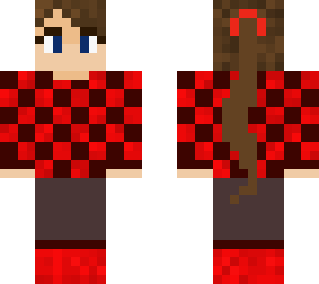 plaid girl