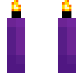 purple candle