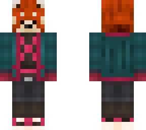 red panda spiderman