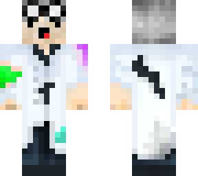 scientist henry (glasses up)