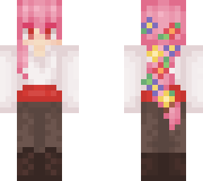 techno flower and bow