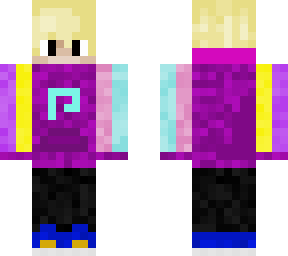 blonde boy in karl jacobs merch