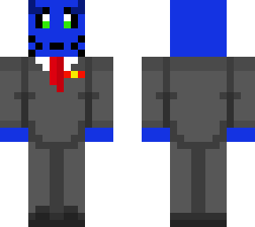 blue cat in tux
